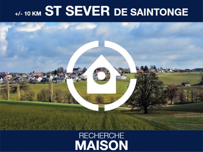 Maison à vendre, 5 pièces - Saint-Sever-de-Saintonge 17800
