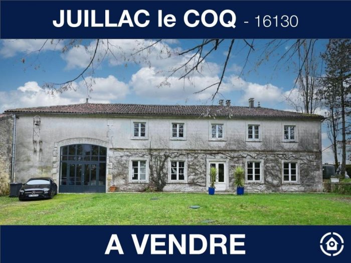 Vente Maison/Villa JUILLAC-LE-COQ 16130 Charente FRANCE