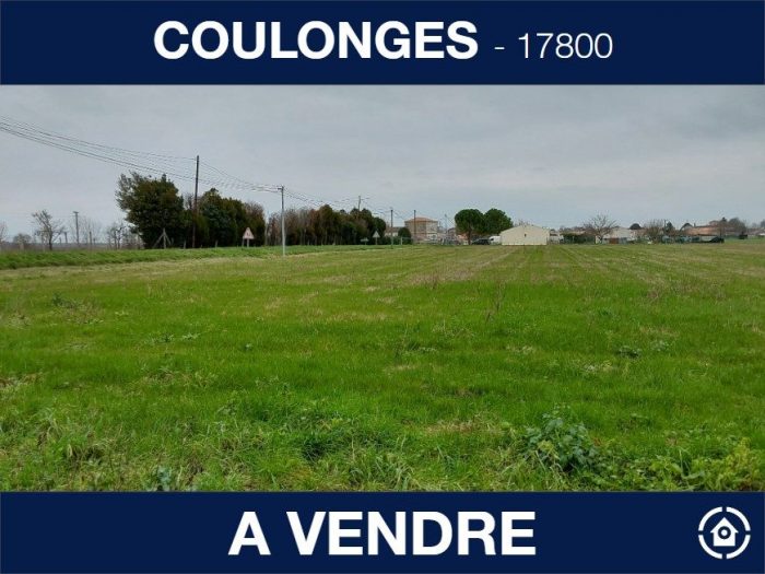Vente Terrain COULONGES 17800 Charente Maritime FRANCE