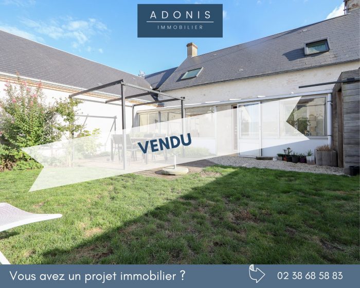 Maison ancienne à vendre, 5 pièces - Ingré 45140