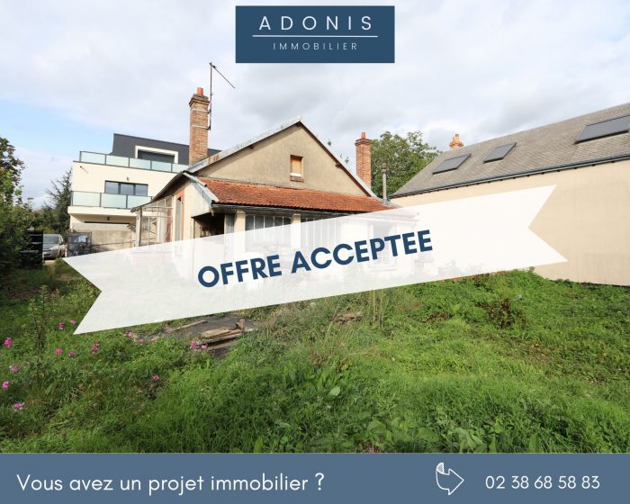 Maison ancienne à vendre, 3 pièces - Orléans 45000