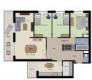  101 m² 5 pièces Appartement 