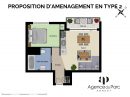 Annecy  Appartement  2 pièces 38 m²