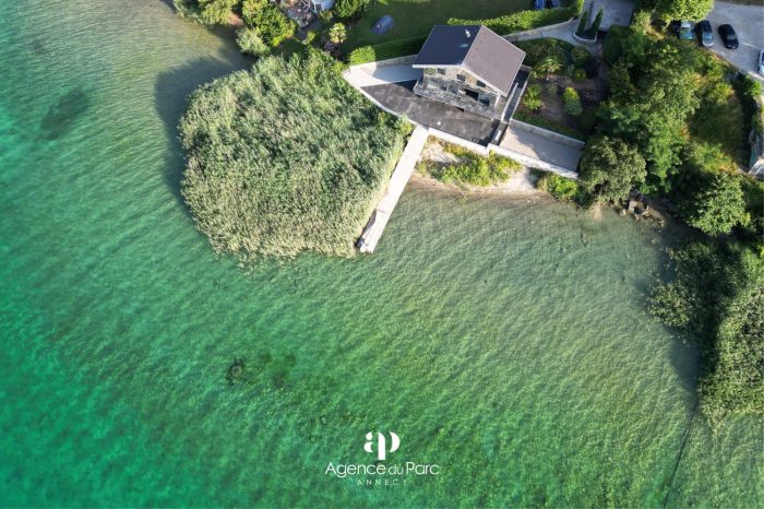 Photo Villa pied dans l'eau ponton et plage privée - Lac du Bourget image 2/29