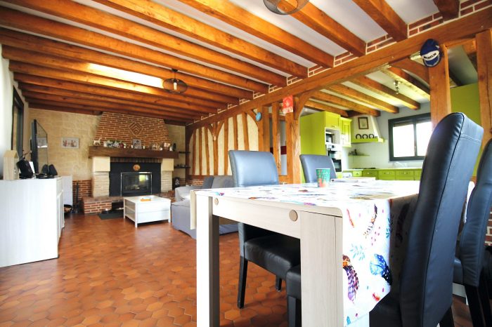 Maison plain-pied à vendre, 5 pièces - La Haye-Malherbe 27400