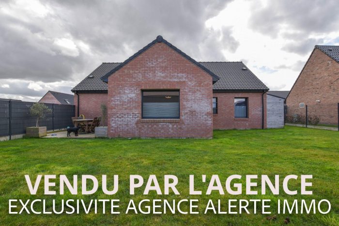 Maison plain-pied à vendre, 5 pièces - Wormhout 59470