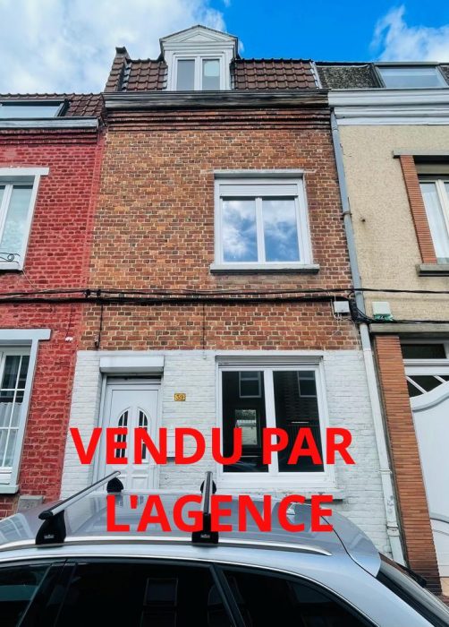 Maison mitoyenne 2 côtés à vendre, 4 pièces - Lille 59160