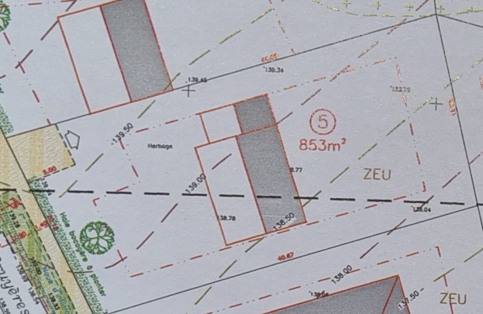 Terrain constructible à vendre, 853 m² - Fontaine-Bellenger 27600