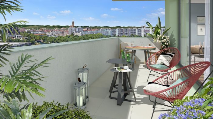 Appartement à vendre, 3 pièces - Strasbourg 67000