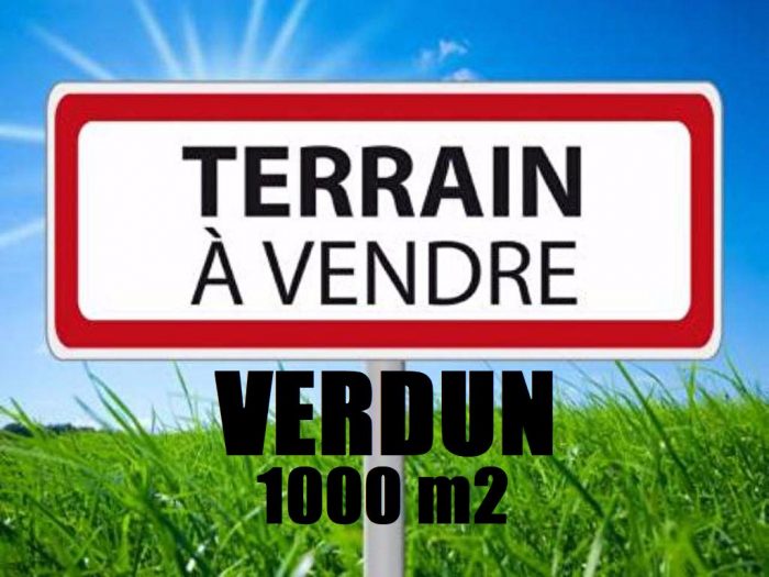 Vente Terrain VERDUN 55100 Meuse FRANCE