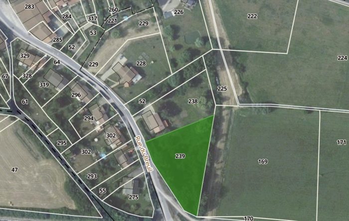 Terrain constructible à vendre, 31 a 19 ca - Puzieux 57590