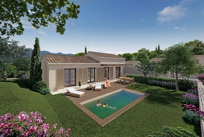 Photo Villa T3 + mini villa d'invité de standing avec piscine et jardin à Saint-Florent image 7/7