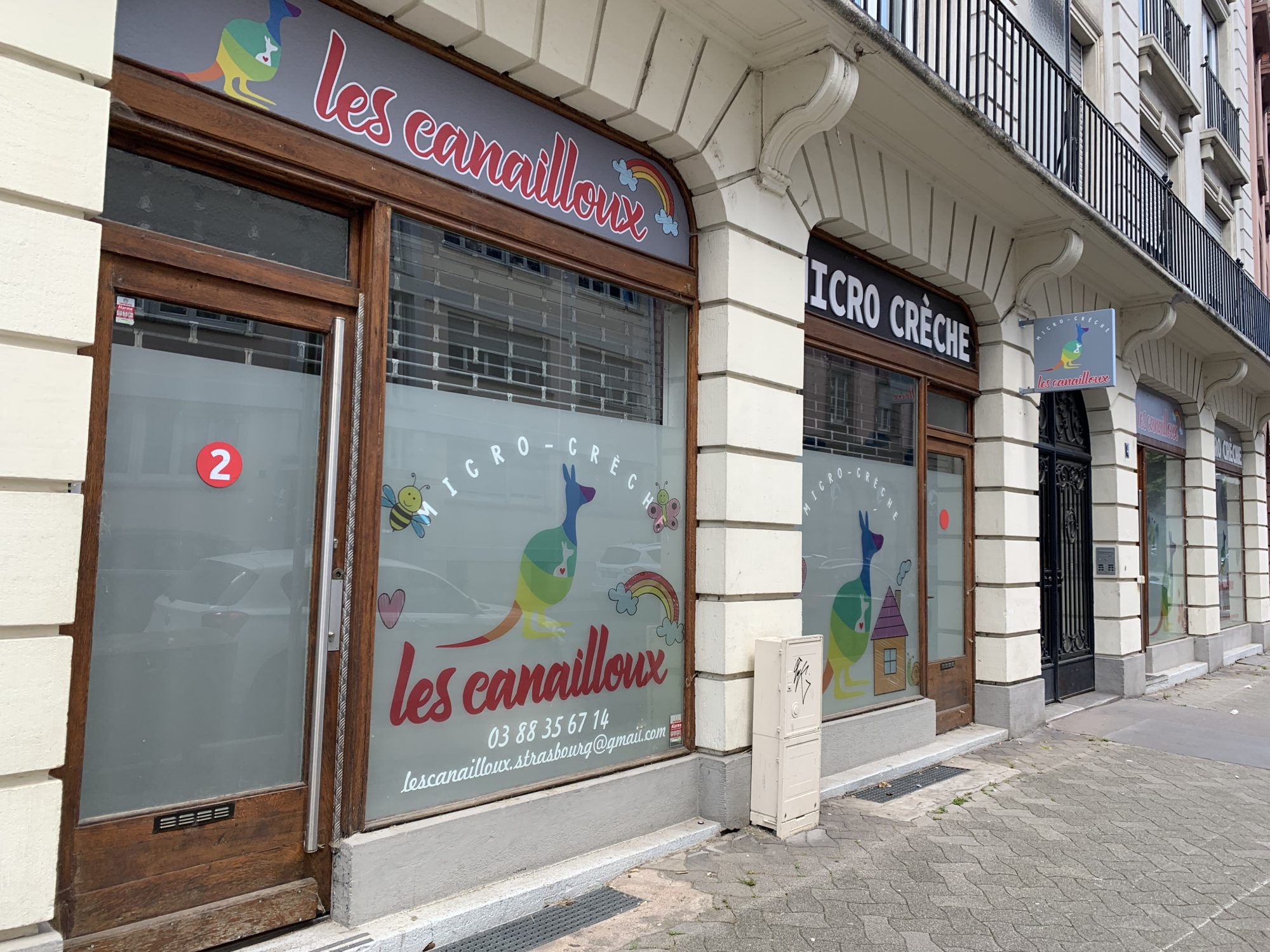 [Les Canailloux] Un local commercial près de la place de la Bourse - rue Spielmann