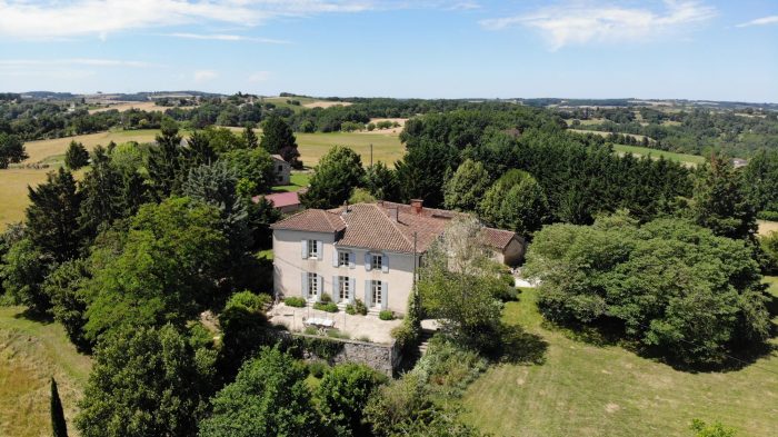 Spectacular views for this beautiful Maison de Maitre close to Agen