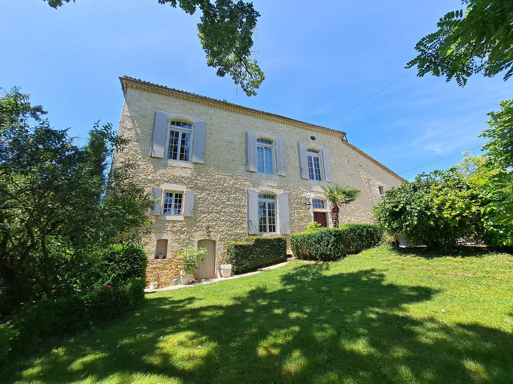 Exceptional Stone Property with 26 hectares, Pool and Outbuildings