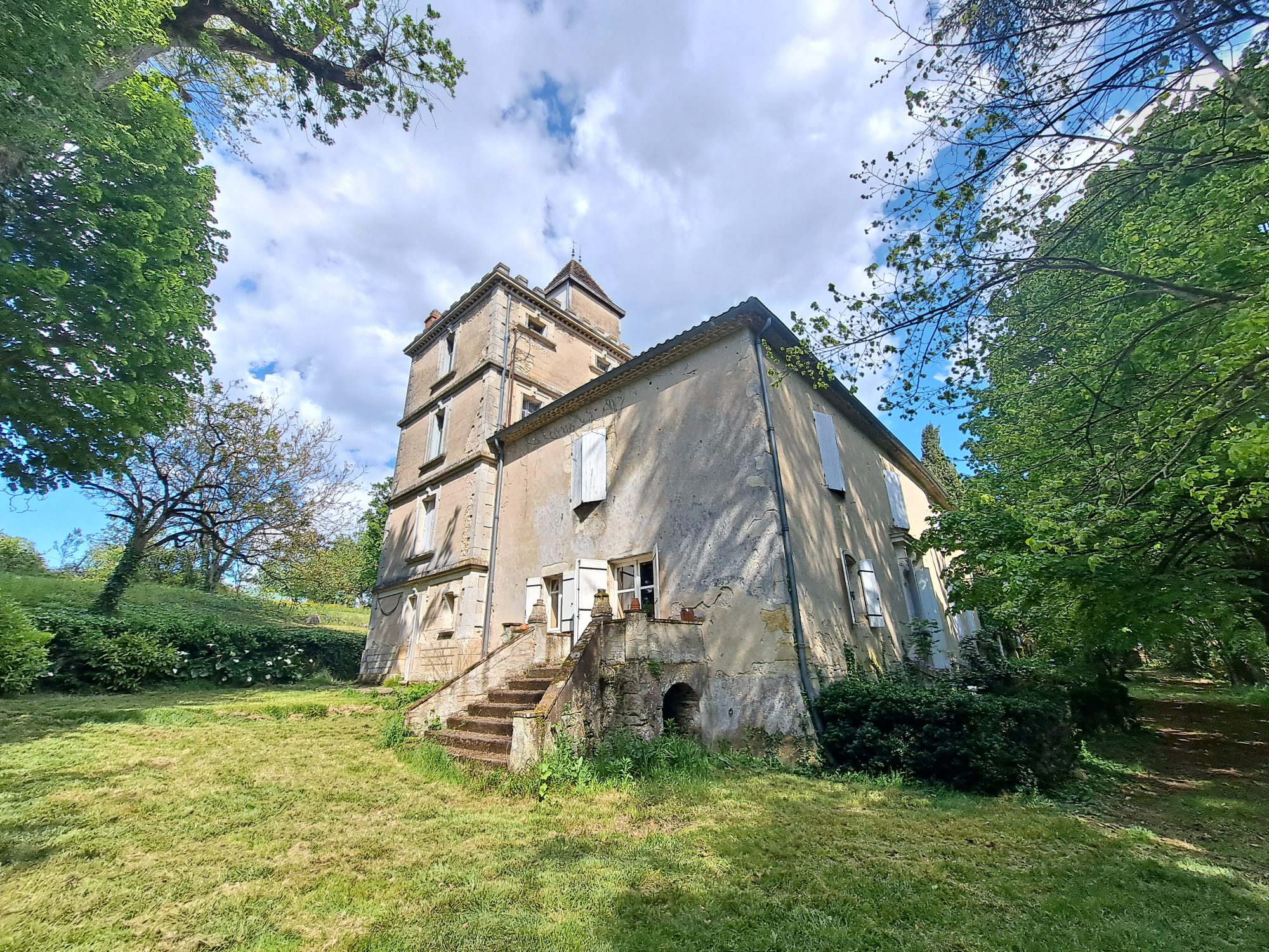 12th Century Castle to Renovate with Outbuildings and Land