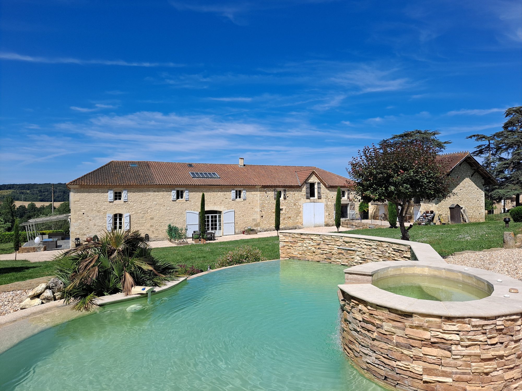 Sublime Propriété Gersoise avec piscine et vue