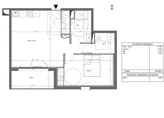 Appartement à vendre, 2 pièces - La Barre-de-Monts 85550