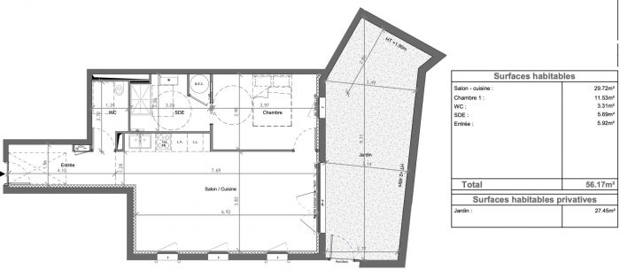 Appartement à vendre, 2 pièces - La Barre-de-Monts 85550