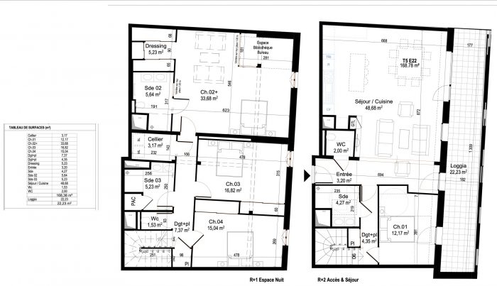 Appartement à vendre, 5 pièces - Quiberon 56170