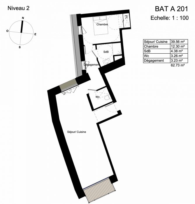 Apartment for sale, 2 rooms - Quiberon 56170