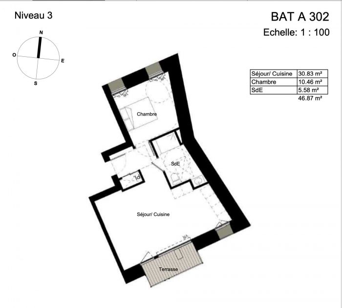 Apartment for sale, 2 rooms - Quiberon 56170