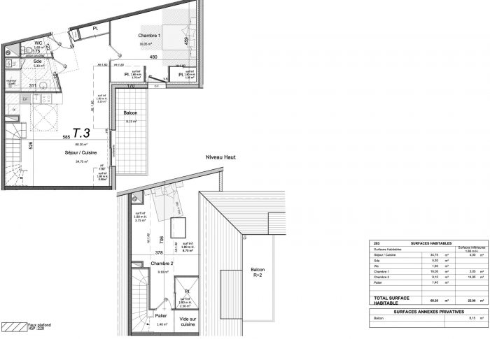 Duplex for sale, 3 rooms - Perros-Guirec 22700