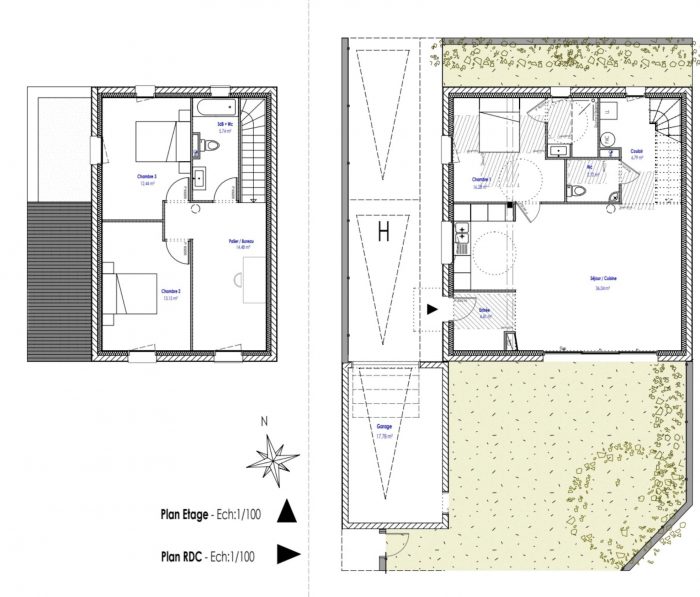 Maison contemporaine à vendre, 5 pièces - Larmor-Baden 56870