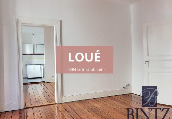 BEAU 3 PIÈCES PROCHE PETITE FRANCE - location appartement Strasbourg - Bintz Immobilier