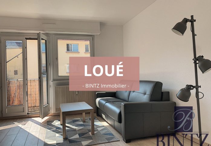 2 PIECES MEUBLE HYPER CENTRE - location appartement Strasbourg - Bintz Immobilier