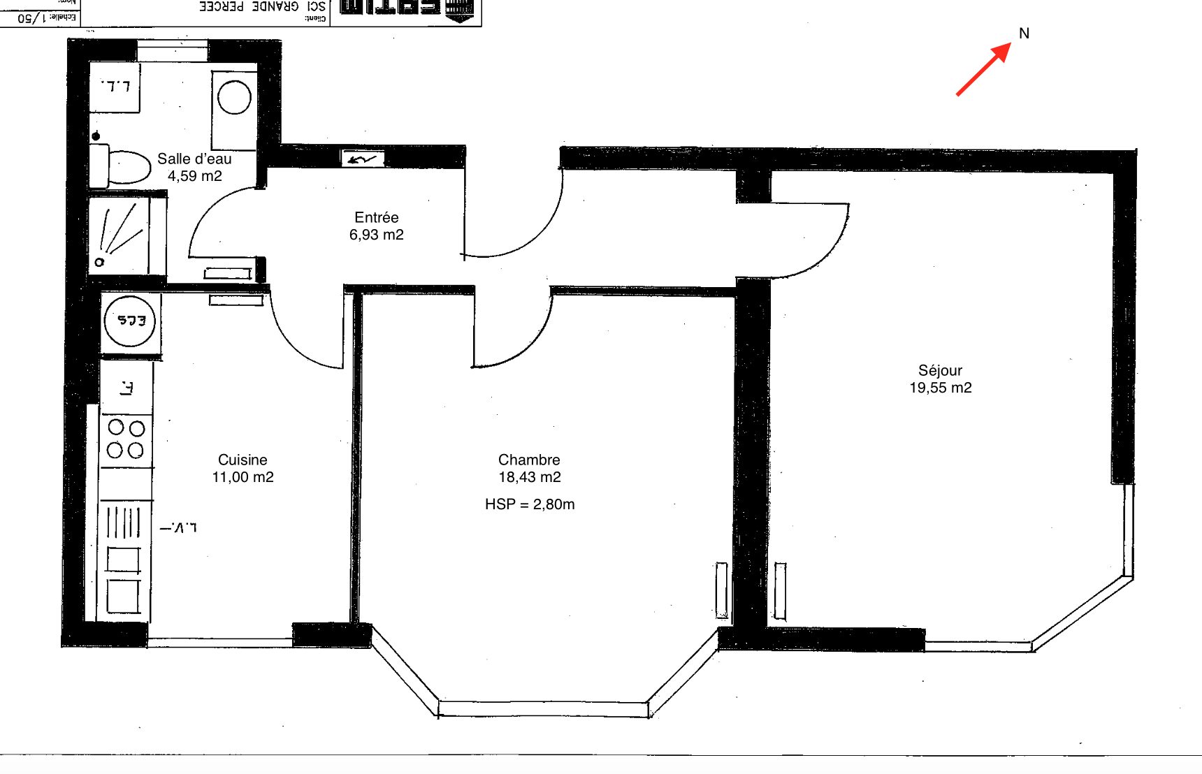 DEUX PIECES RENOVE ORANGERIE - location appartement T2 Strasbourg - Bintz Immobilier - 6