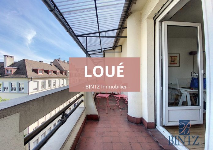 1 PIÈCE QUARTIER KRUTENAU - location appartement Strasbourg - Bintz Immobilier - 1