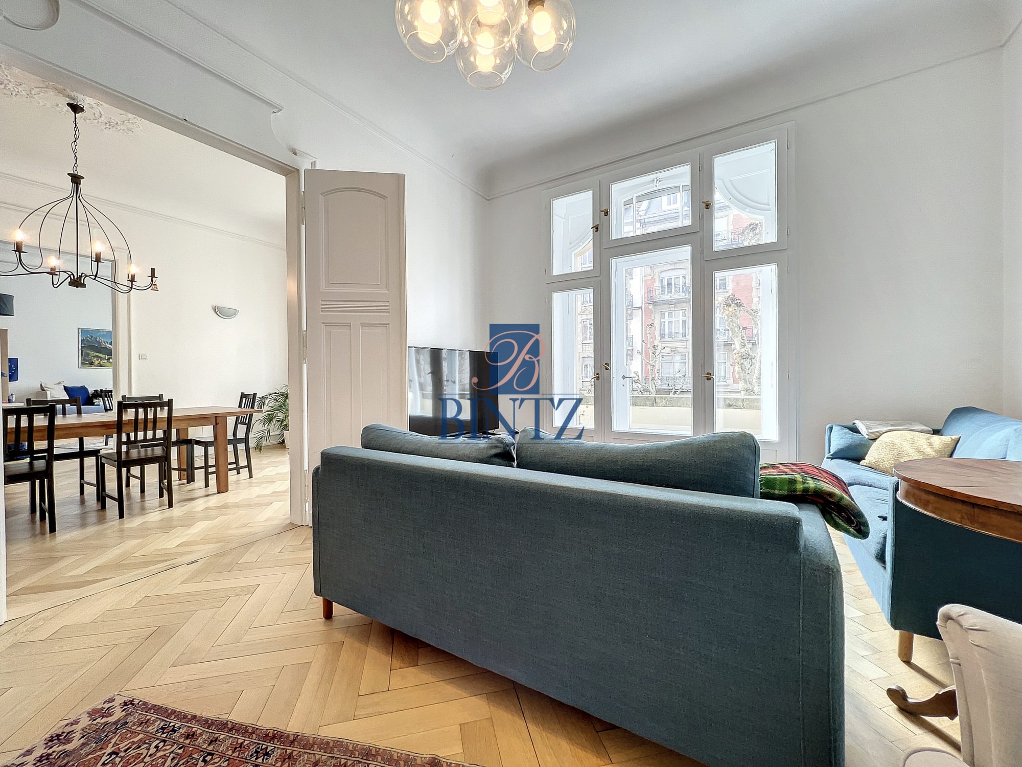 Exceptionnel 5 pièces avec balcon - location appartement Strasbourg - Bintz Immobilier - 2