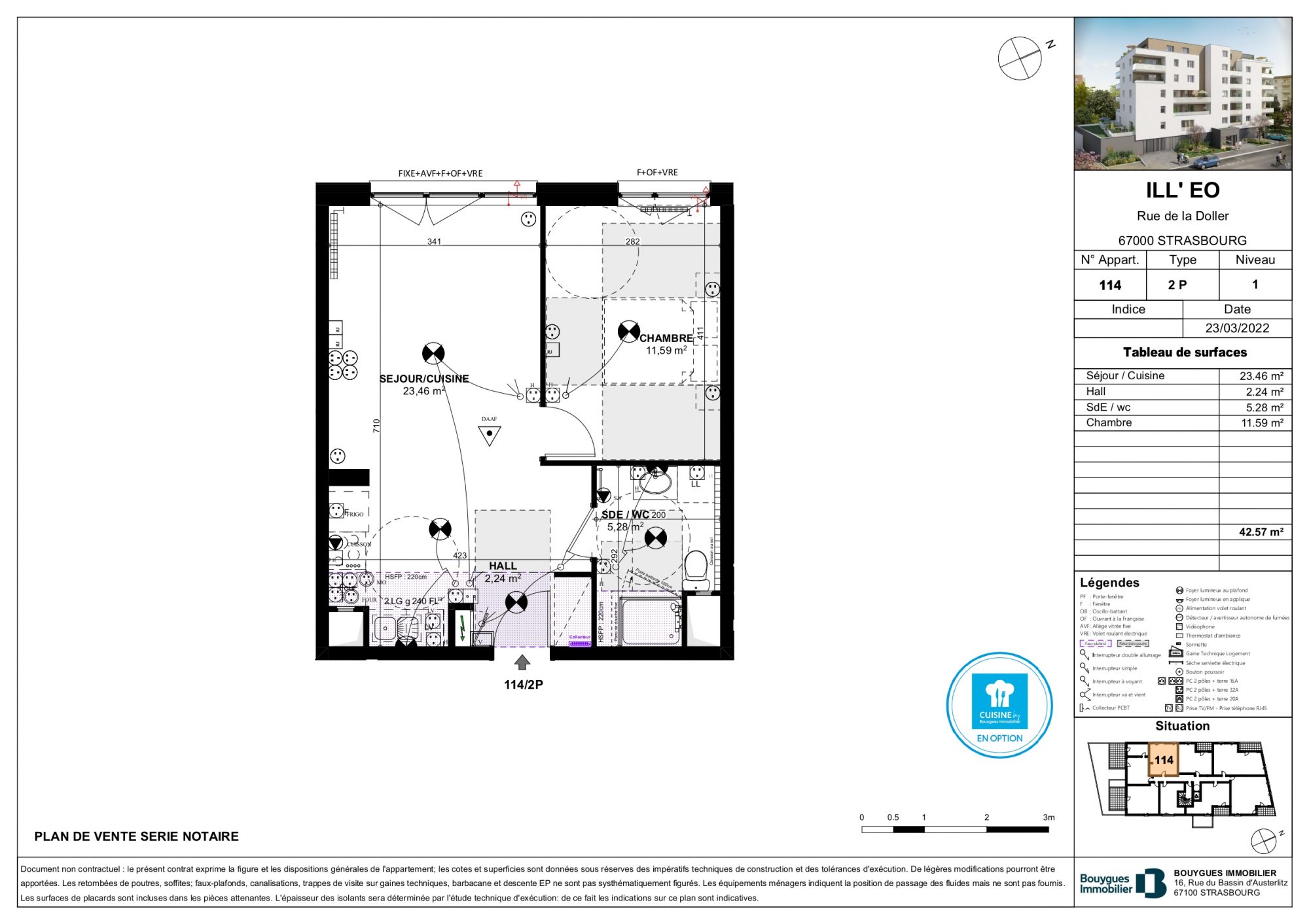 2P NEUF ROBERTSAU - location appartement Strasbourg - Bintz Immobilier - 2