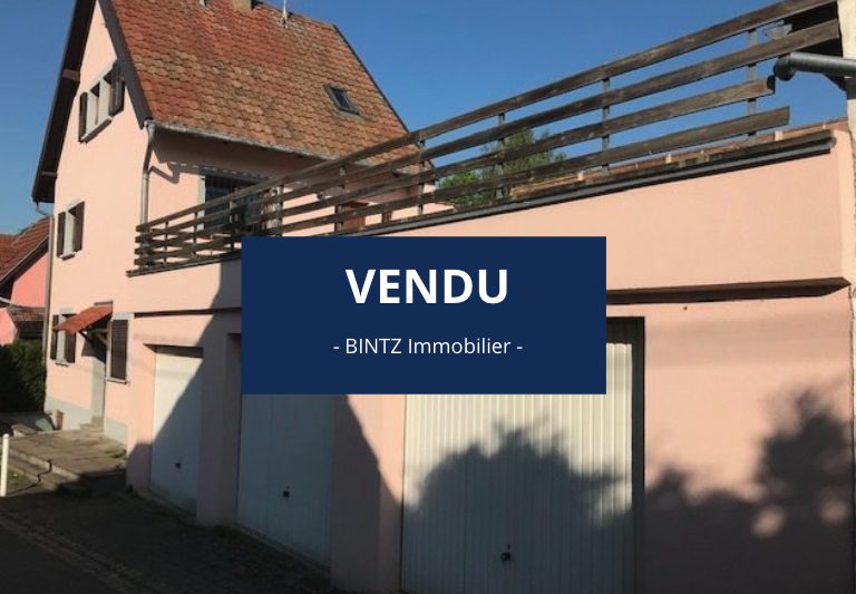 Appartement 2 pièces avec garage fermé à Vendenheim - vente immobilière - Bintz Immobilier - 1