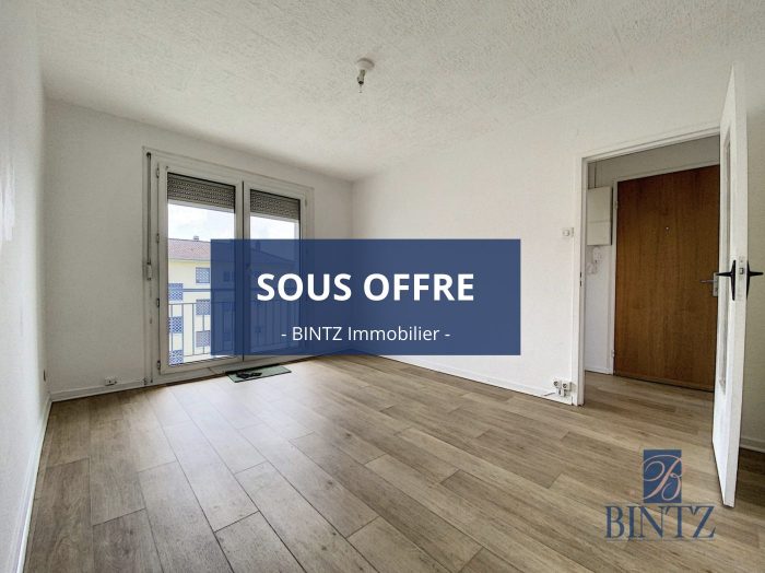 T3 de 56m2 avec balcon – Neudorf/Musau - achat appartement Strasbourg - Bintz Immobilier