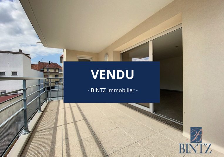 3 PIECES NEUF AVEC TERRASSE À SCHILTIGHEIM - vente immobilière - Bintz Immobilier - 1