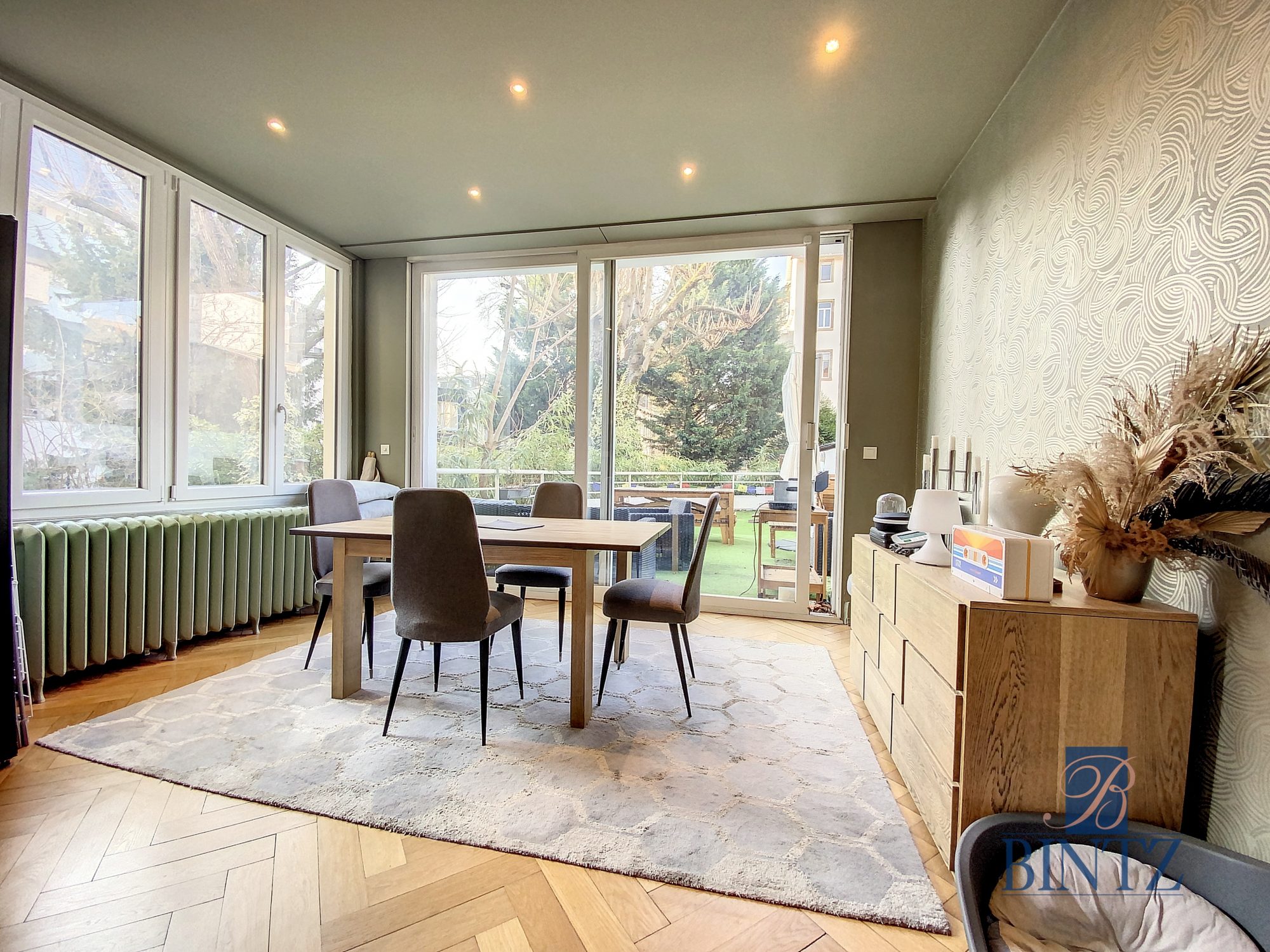 Orangerie – Appartement 2 pièces de 90m2 avec ses deux terrasse - achat appartement Strasbourg - Bintz Immobilier - 2