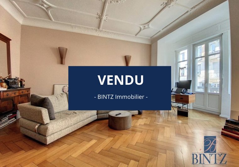 Orangerie – Appartement 2 pièces de 90m2 avec ses deux terrasse - achat appartement Strasbourg - Bintz Immobilier - 1