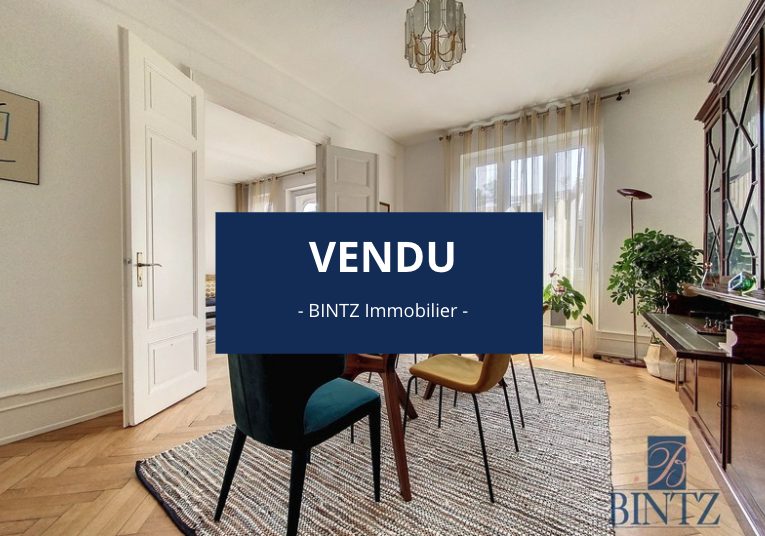 T5 Rue Sleidan - achat appartement Strasbourg - Bintz Immobilier - 1