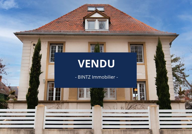 Villa Conseil des XV - maison à vendre Strasbourg - Bintz Immobilier - 1