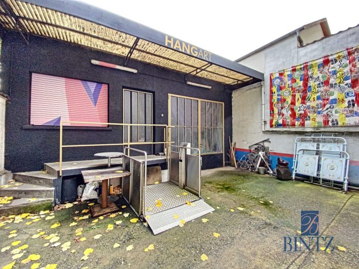 Hangar 371m2 aux portes de Strasbourg - vente immobilière - Bintz Immobilier