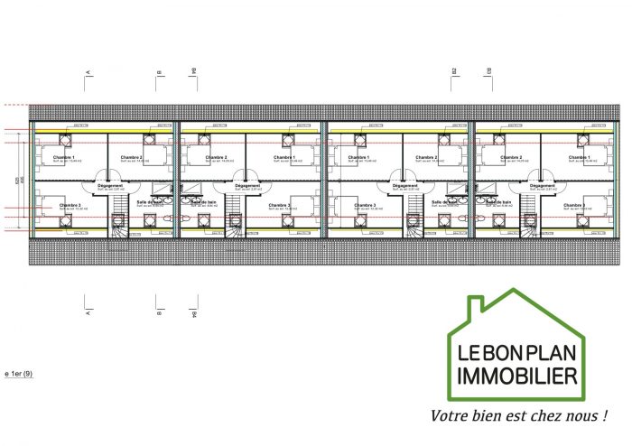 Maison contemporaine à louer, 6 pièces - Douai 59500