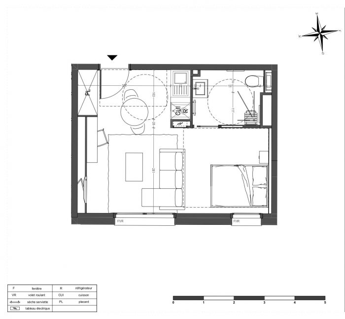 Appartement à vendre, 1 pièce - Arras 62000