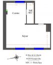 Appartement  Romainville  31.00 m² 1 pièces
