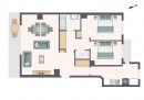 71.00 m² Apartment Paris   3 rooms