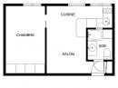 29.00 m² 2 rooms Apartment  Paris 