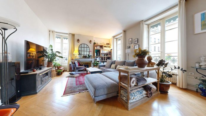 Superbe appartement T4 de 128m² - Rue de la Charité - Lyon 2