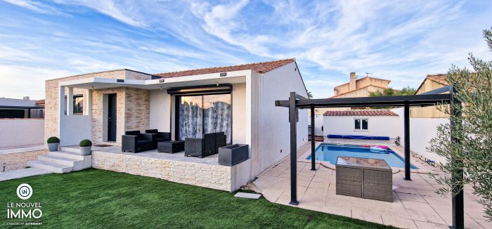 Villa contemporaine t5 - 500 m² - piscine - terrasses