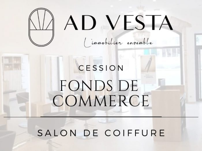 Salon de coiffure - Fonds de commerce avec très belle visibilité Quartier St Genès